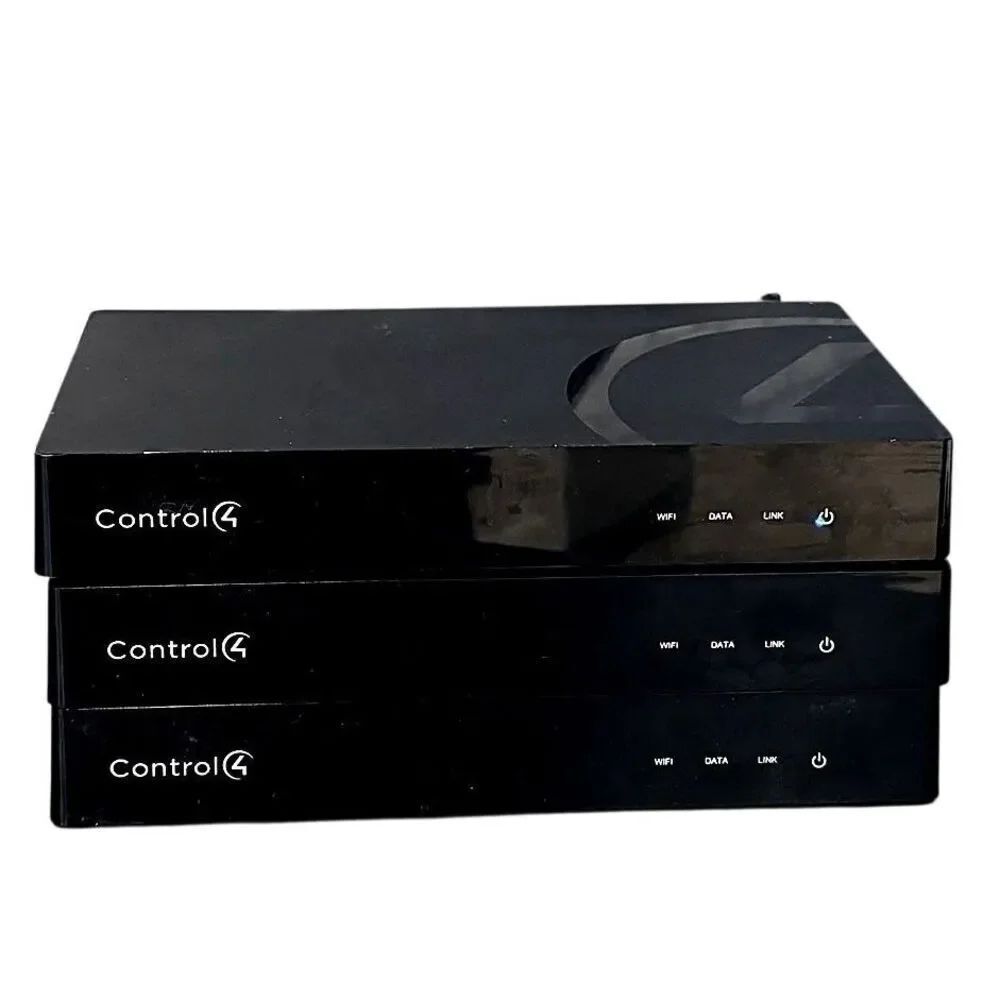 Control4 HC250 3 Pack Controllers C4-HC250-BL Power On Tested No Cords